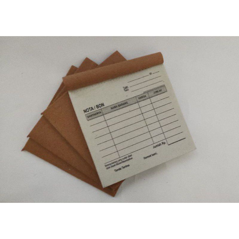 

nota kontan mini buram8 x 10