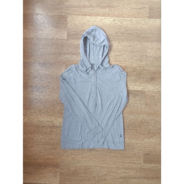 Kaos Lengan Panjang Hoodie FR Jeans Original Bekas Second Preloved