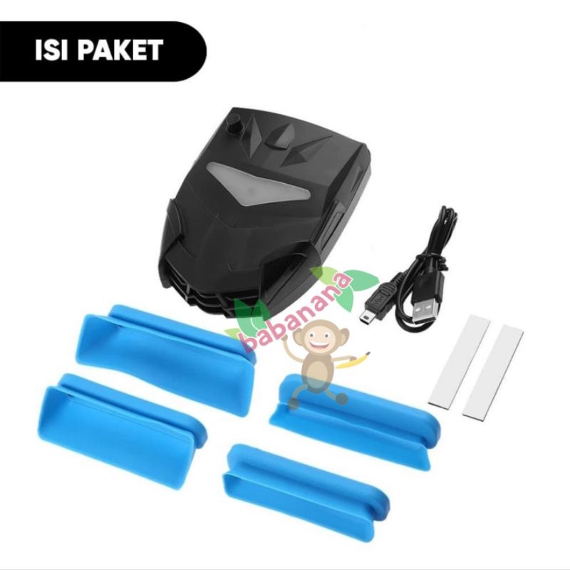 laptop cooler portable pendingin cooling air fan external tambahan