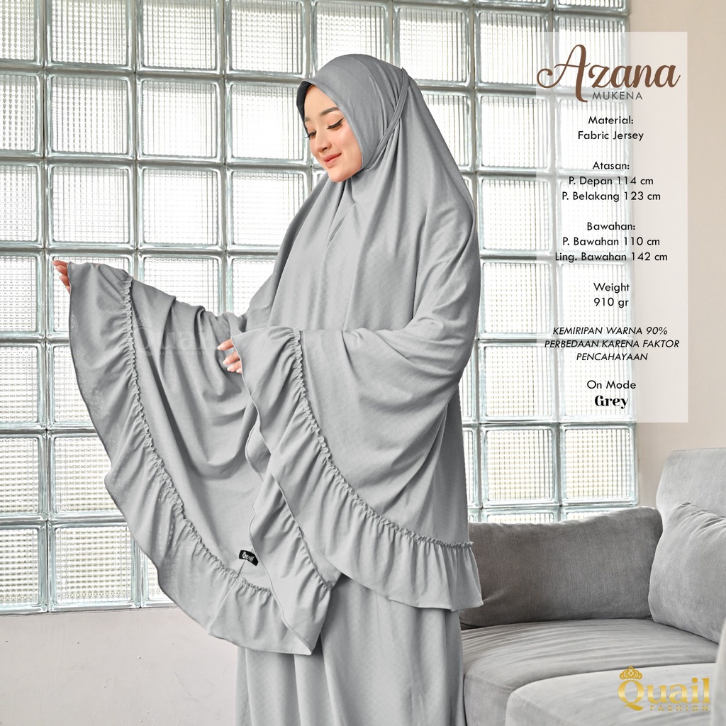 MUKENA AZANA Quail Hijab