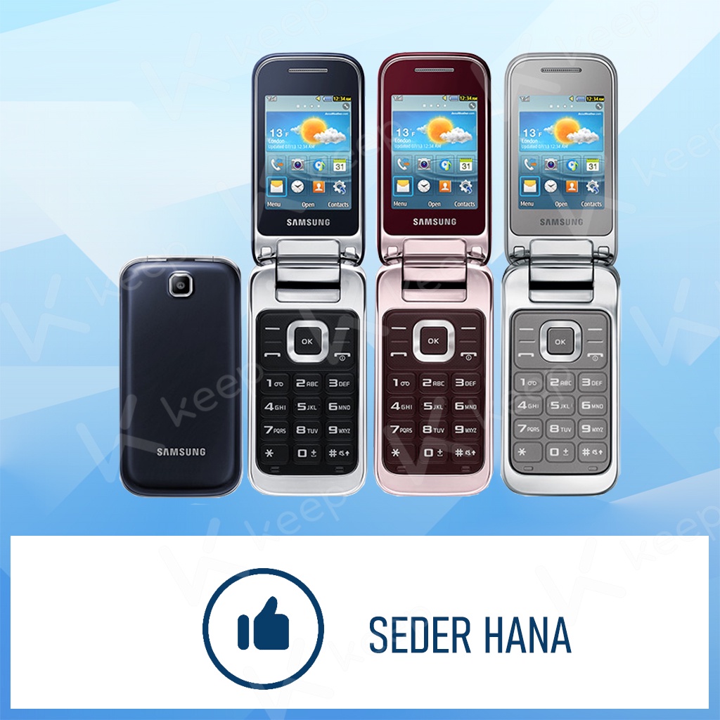 COD HP Samsung gt 3592 Ponsel Murah Samsung Folding Dual SIM Camera