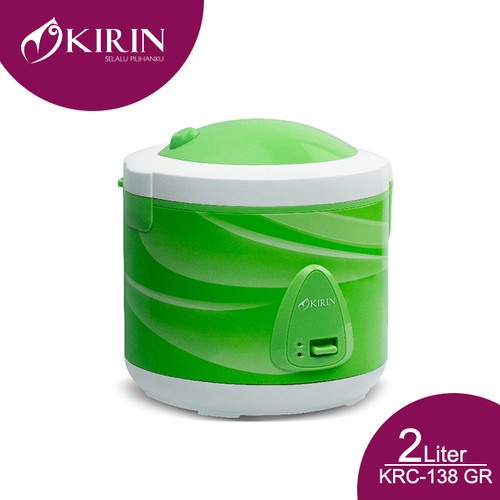 Rice Cooker Magic Com Kirin 2 Liter KRC 138 Penanak Nasi