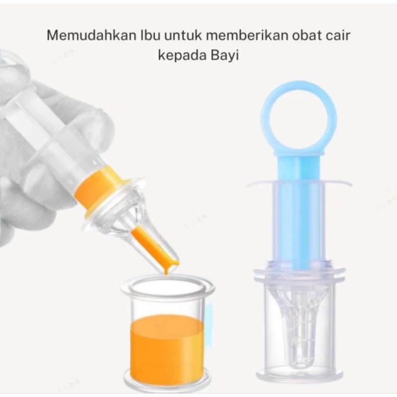 PIPET ALAT BANTU MINUM OBAT ANAK BAYI SILIKON