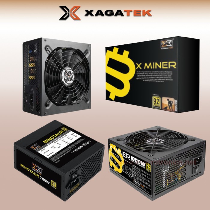 Psu Xagatek X miner 1800watt