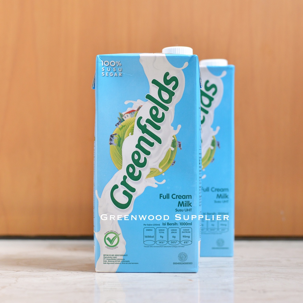 

Susu Full Cream Greenfields 1 Liter - 1 Karton