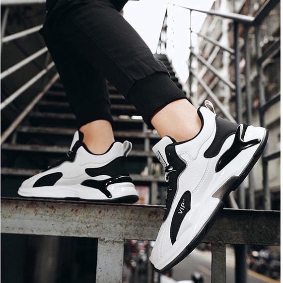 TBIG [COD] Sepatu Sneakers Pria DOOSANN Sepatu Import Murah Pria Sekolah Kuliah Kerja