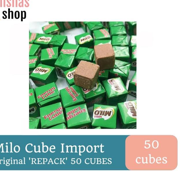 

[D-8]T ♥] MILO CUBE 25/50pcs IMPOR ORIGINAL !!!!-berkualitas