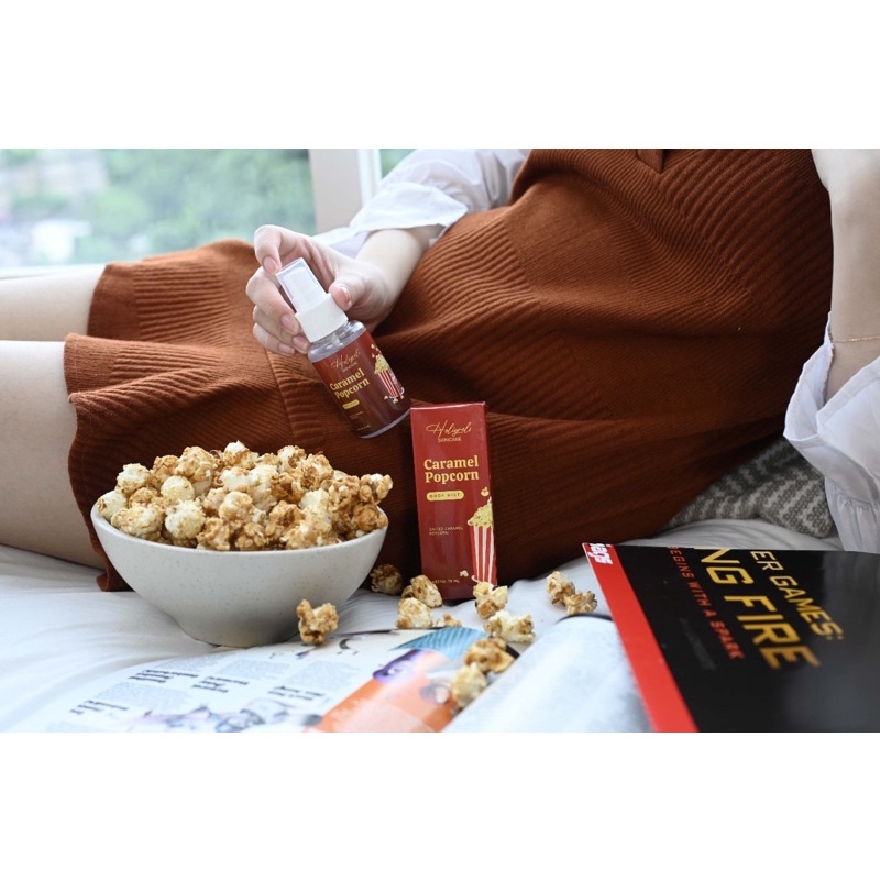 Beli 1 GRATIS 1 Parfum Popcorn Caramel - Bodymist Holigrels Caramel Popcorn CGV XXI