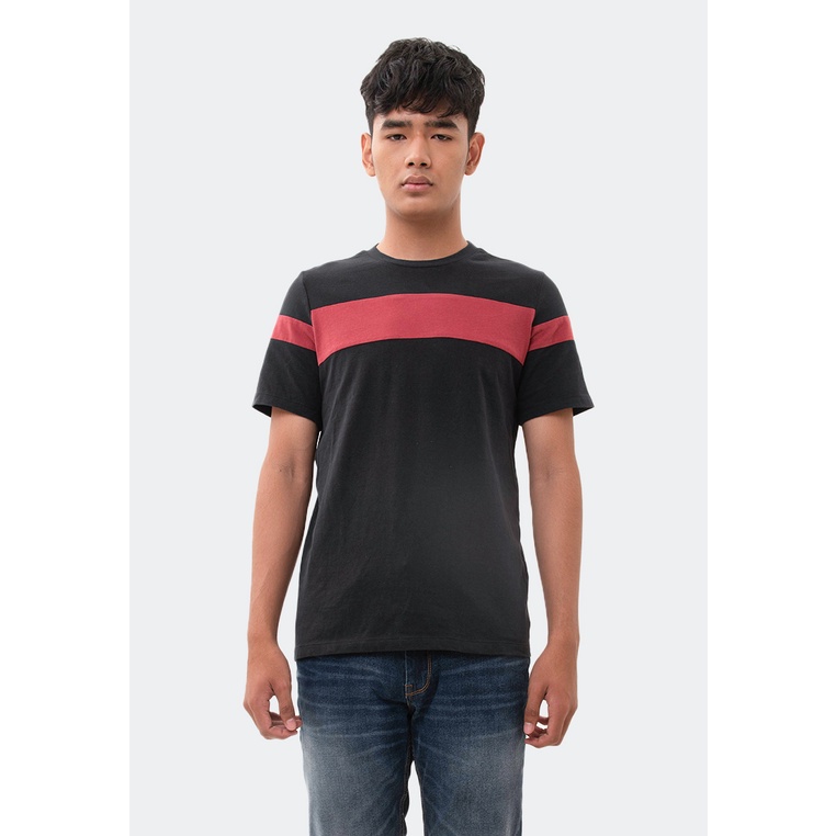 MANZONE Kaos Lengan Pendek STOCK - BLACK