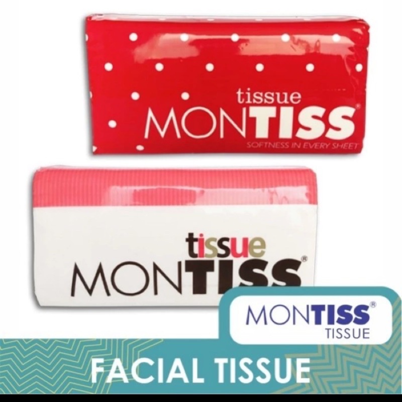 tissue montiss 250 sheet / tissue paseo 250 sheet