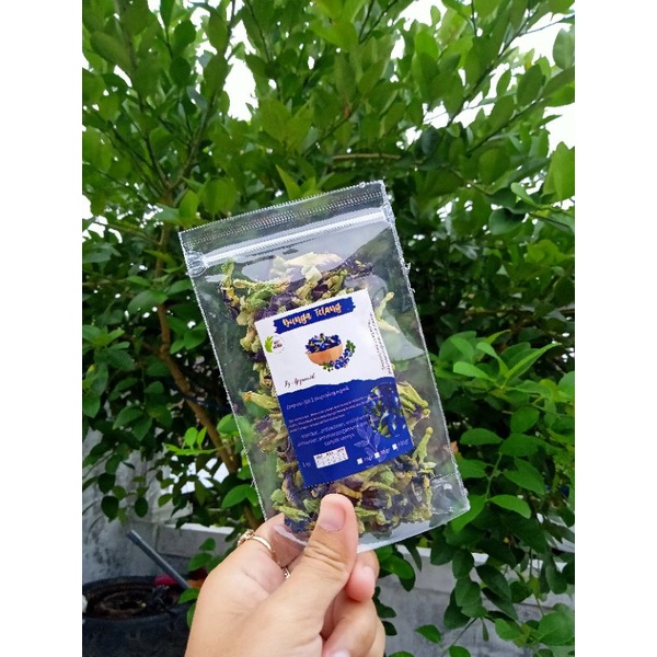 

Teh Bunga Telang Kering TUMPUK PREMIUM 10 gram