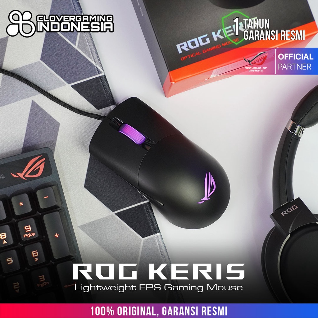 Asus ROG Keris - Lightweight FPS Gaming Mouse