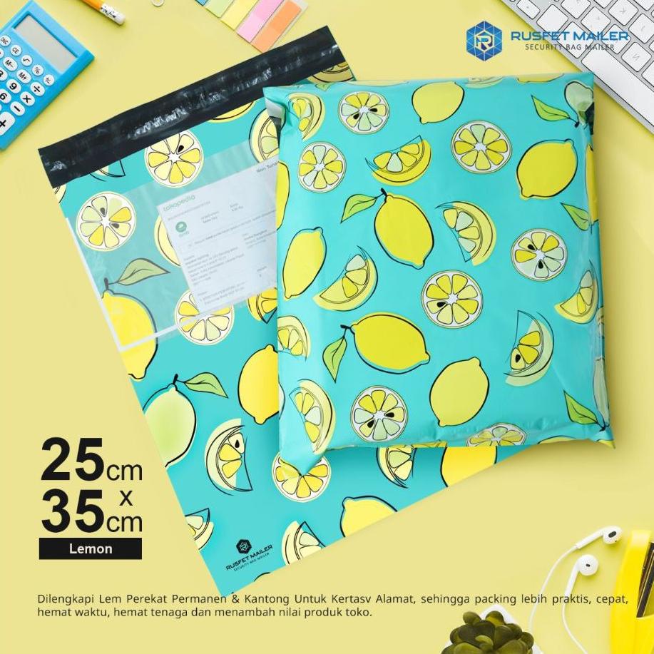 

BISA COD AMPLOP PLASTIK POLYMAILER LEMON (QUALITAS DI JAMIN MEMUASKAN)