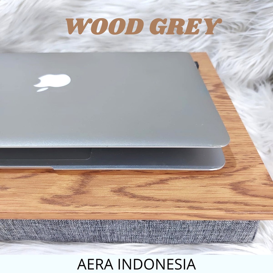 AERA INDONESIA Cushion Lap Desk | Bantal Meja Laptop Shabby 5 Fungsi | Bantal Laptop | Meja Laptop