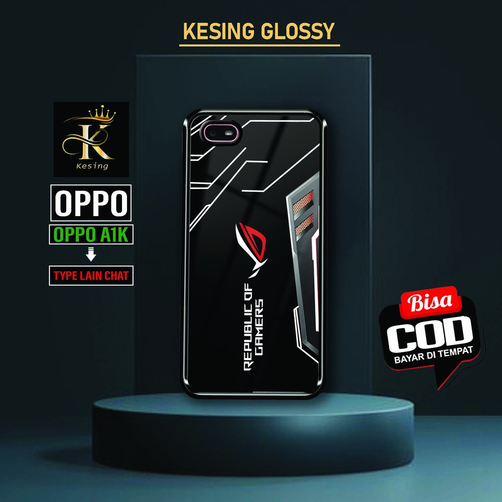 Case OPPO A1K Terbaru - Casing Hp OPPO A1K - Kesing Hp - Hardcase Glossy - Softcase Protect - Siliko