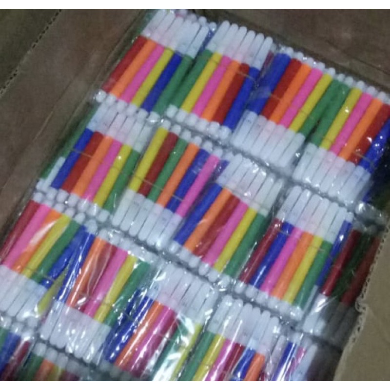 Spidol Pensil Warna 6 Pcs Mini