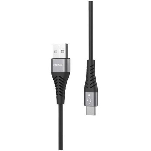 Trend-Kabel Type C Foomee DQ10 100Cm 2.4A Cable Data Transfer Casan Handphone