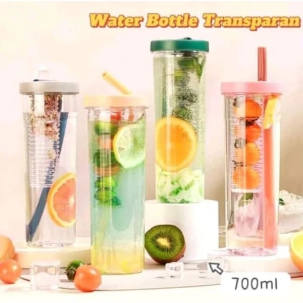 BOTOL INFUSER WATER BOTOL MINUM BUAH GELAS INFUSER