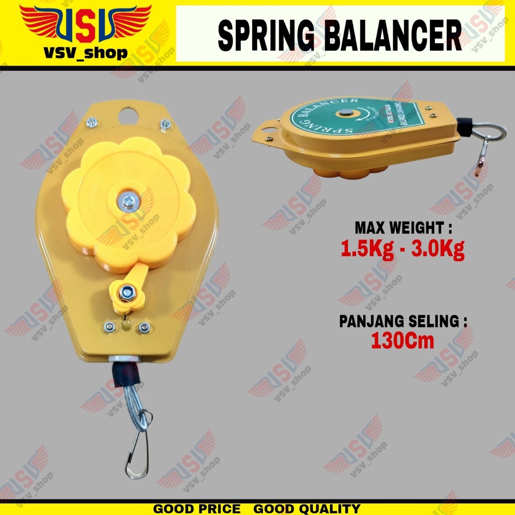 Spring Balancer 1.5-3Kg Gantungan Alat Air Tool Power tool