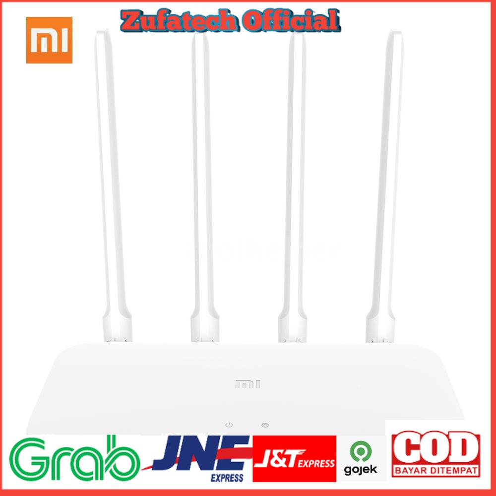 Mi Router 4A AC1200 IEEE 802.11AC 4 Antena - R4AC - White