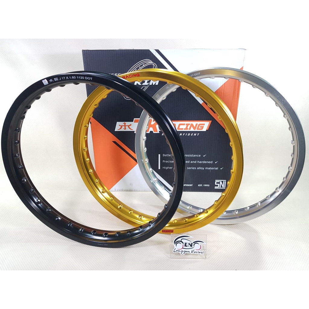 Velg Jari Jari Spoke Rim Ring TK Racing 140 160 185 215 - 17 WM (HARGA PER BIJI)