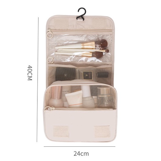 GO! TS1000 Tas Kosmetik Travelling Pouch Make Up Organizer Waterproof Tas portable lipat serbaguna