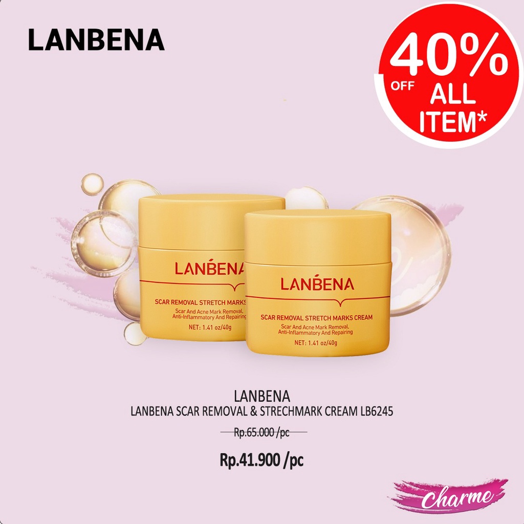 (READY &amp; ORI) LANBENA Scar Removal &amp; Strechmark Cream LB6245