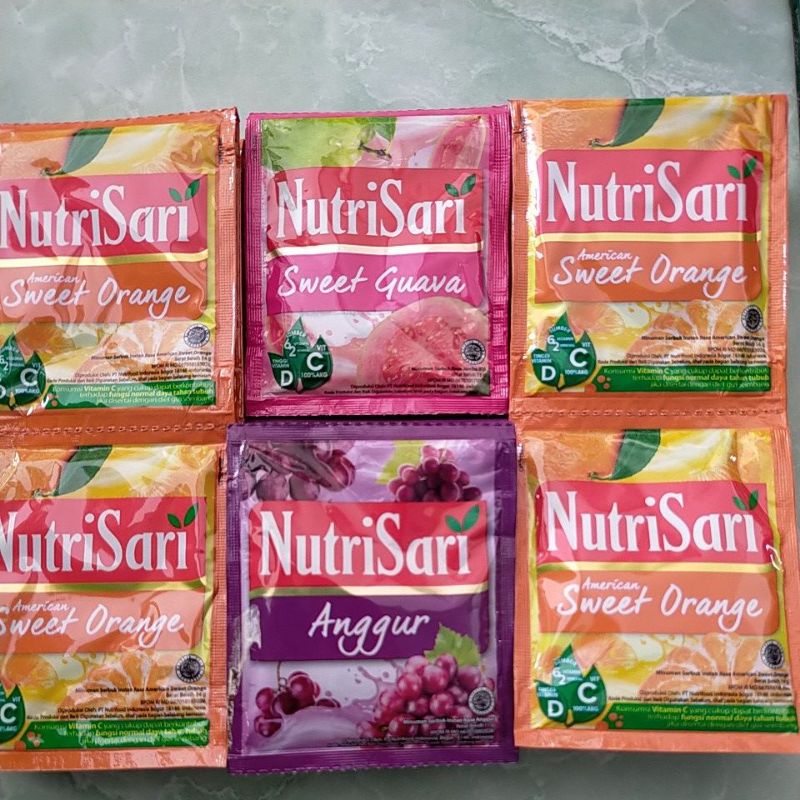 

nutrisari sachet isi 10 pcs