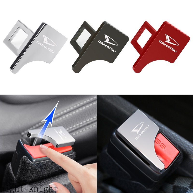 Gesper Sabuk Pengaman Mobil Metal Auto Safety Belt Clip Interior Untuk Daihatsu Ayla Rocky Xenia Taruna Ceria Sigra Classy