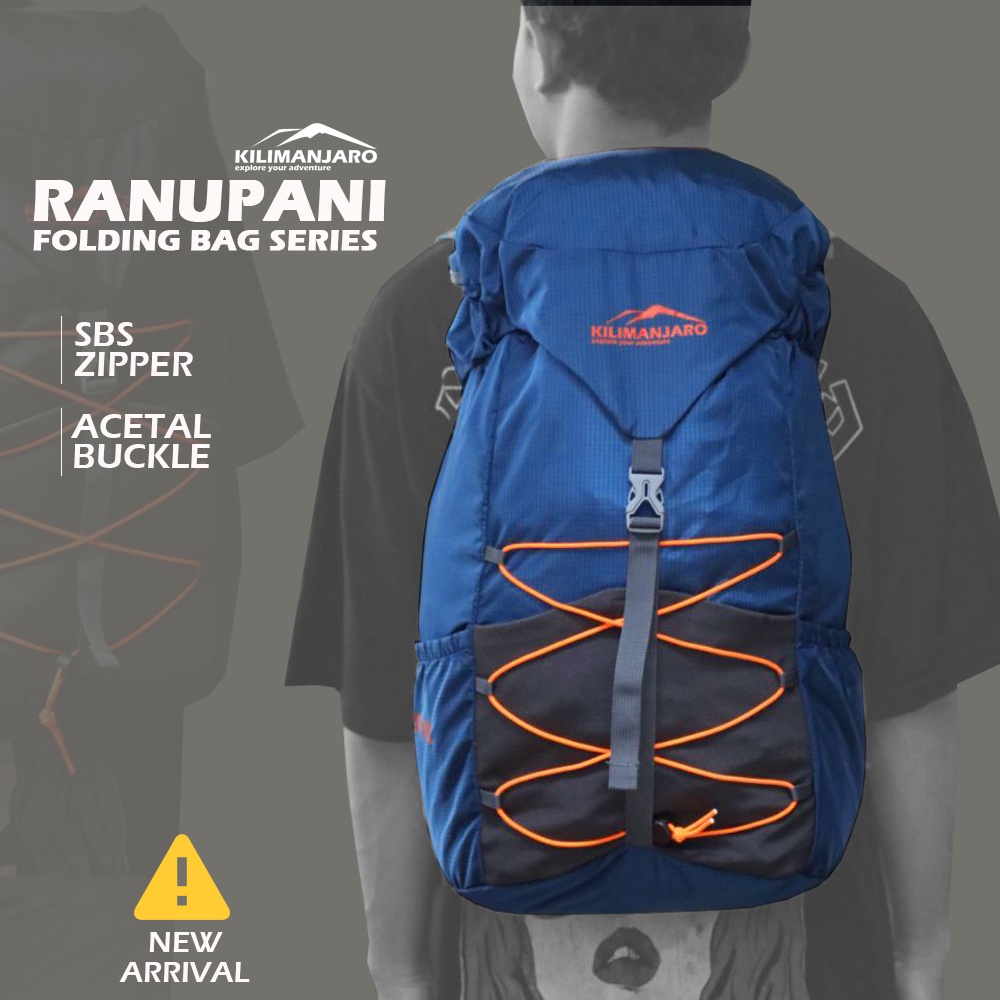 Tas Lipat Kilimanjaro Ranupani - Folding Bag - Ultralight Daypack