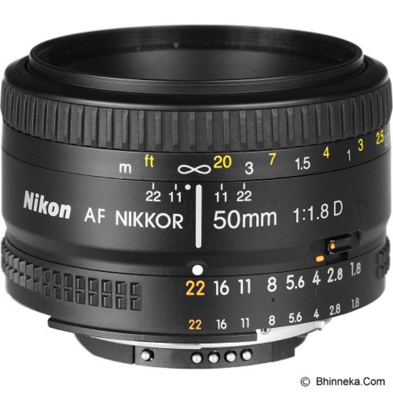lensa nikon 50mm f1.8
