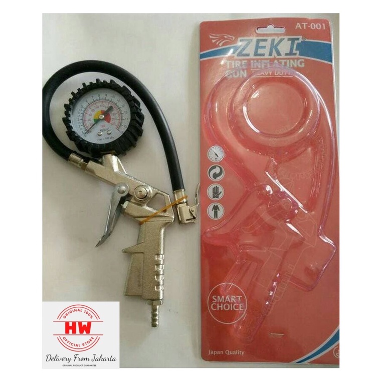 

Tire Inflating Gun Pompa Alat Pengisi dan Pengukur Angin Zeki AT-001 NB : - Best price only at HW Store Jakarta - Untuk ketepatan ready atau tidaknya produk , mohon konfirmasi terlebih dahulu - Open PO untuk semua produk sellery yang belum ada di etalas