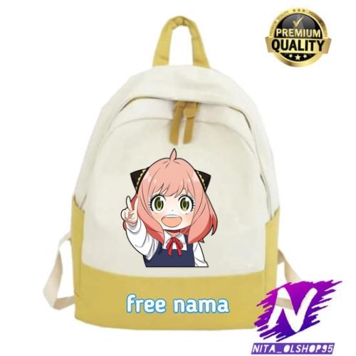 tas sekolah anak anya tas ransel forget spy x family