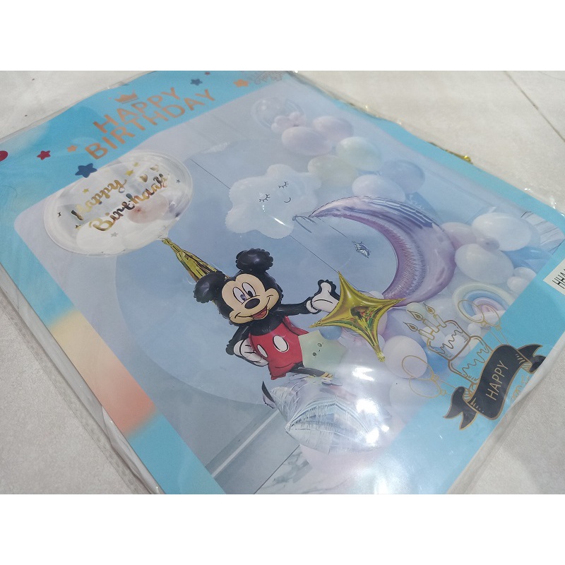 Paket Balon Ulang Tahun Set / Paket Balon Graduation set / Paket Balon Wisuda / Paket Balon HBD / Pa