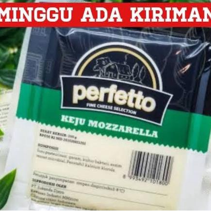 

Keju mozarella perfetto 250gr TERLARIS TERPERCAYA ORIGINAL