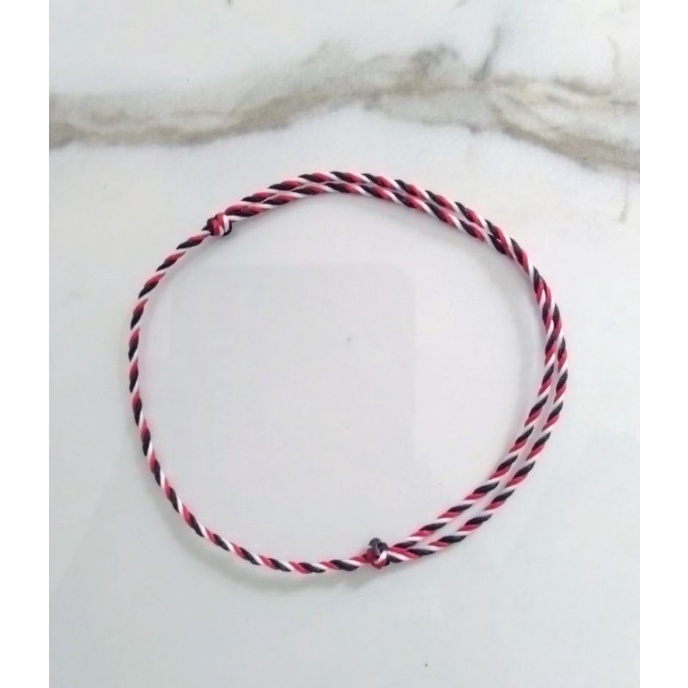 GELANG TALI TRIDATU BALI dm 1mm 1,5mm dan 2mm