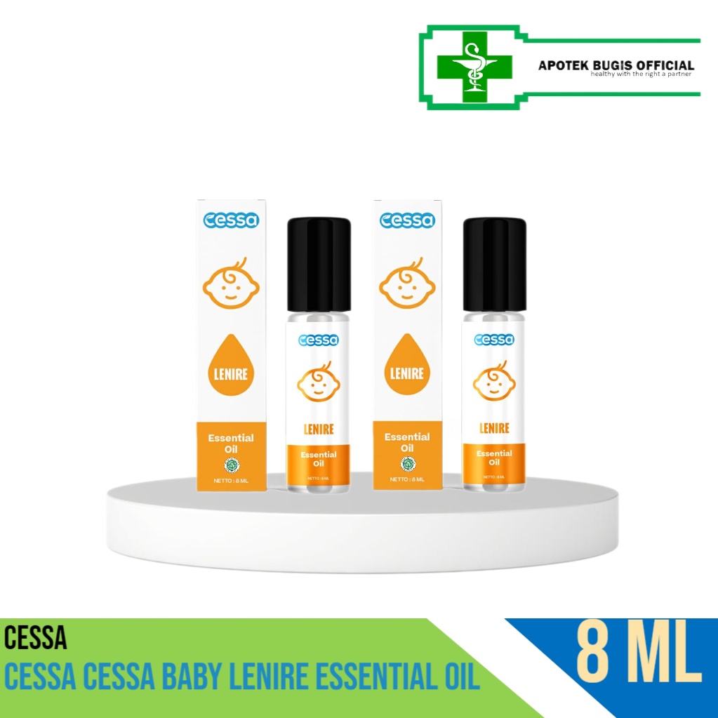 Cessa Baby Lenire essential oil Size 8 ml warna kuning