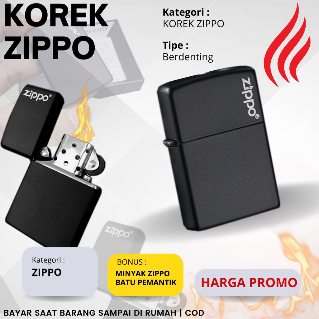 Jual PROMO Korek ZIPPO Harga Promo Zippo Legendaris Shopee Indonesia