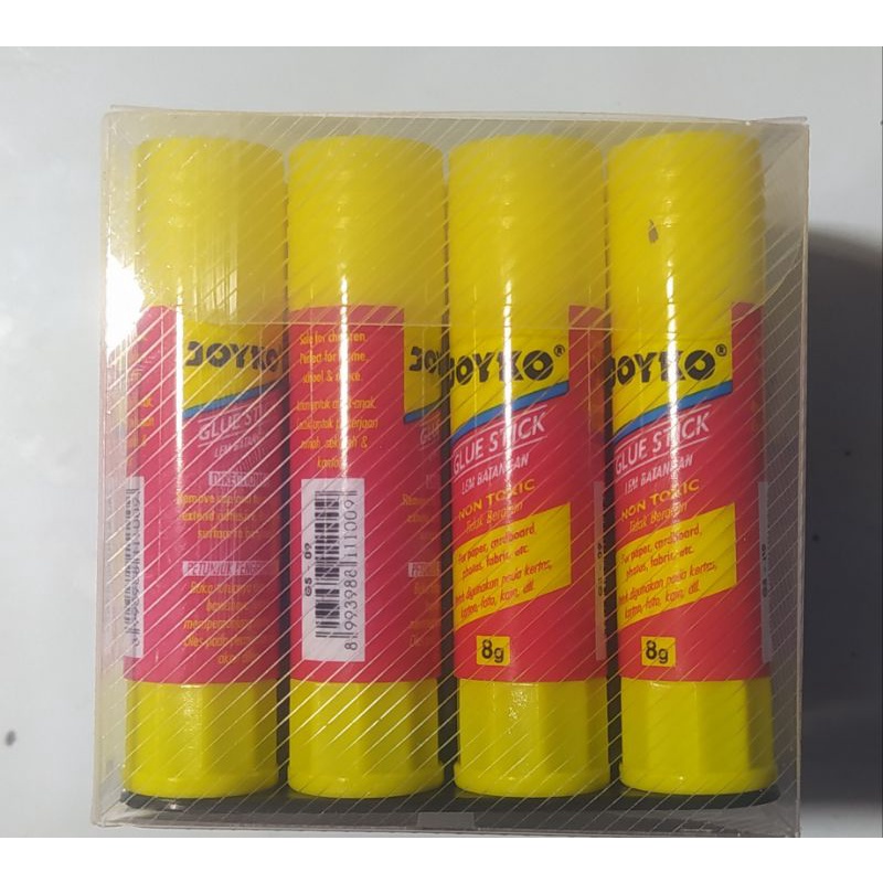 

lem glue stik joyko 8 g/lem kertas stick/glue stick/lem joyko