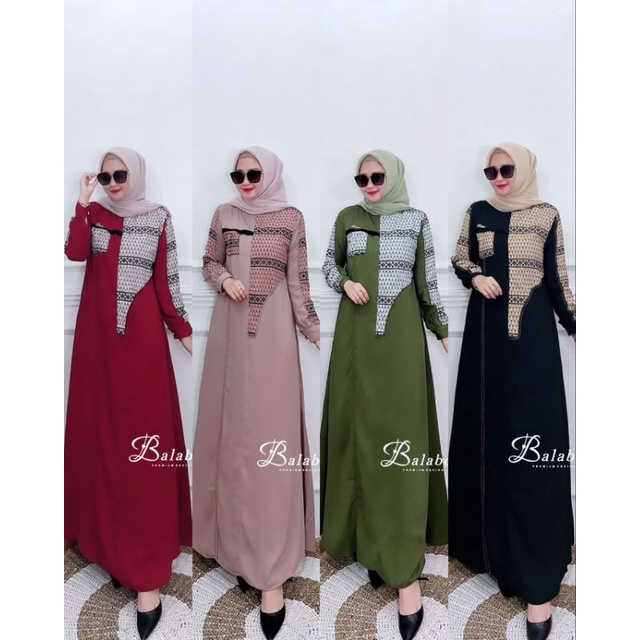 LALUNA DRESS by.Balabo Ori // Ready Siap kirim