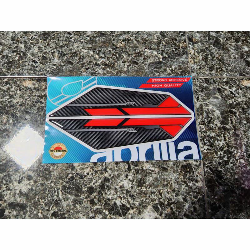 Sticker Resin timbul Footstep for APRILIA SR-GT200 Premium