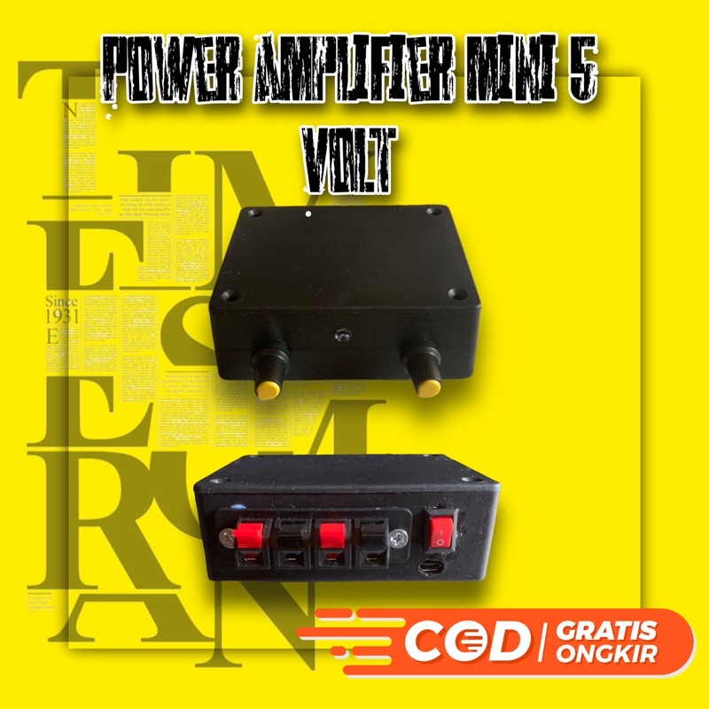 Jual Mini Amplifier Stereo 5 volt,2 potensio Murah Shopee Indonesia