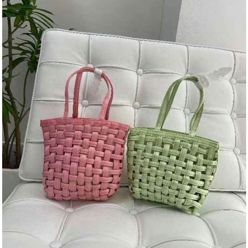 Topshop Woven Tas Handbag Wanita Branded