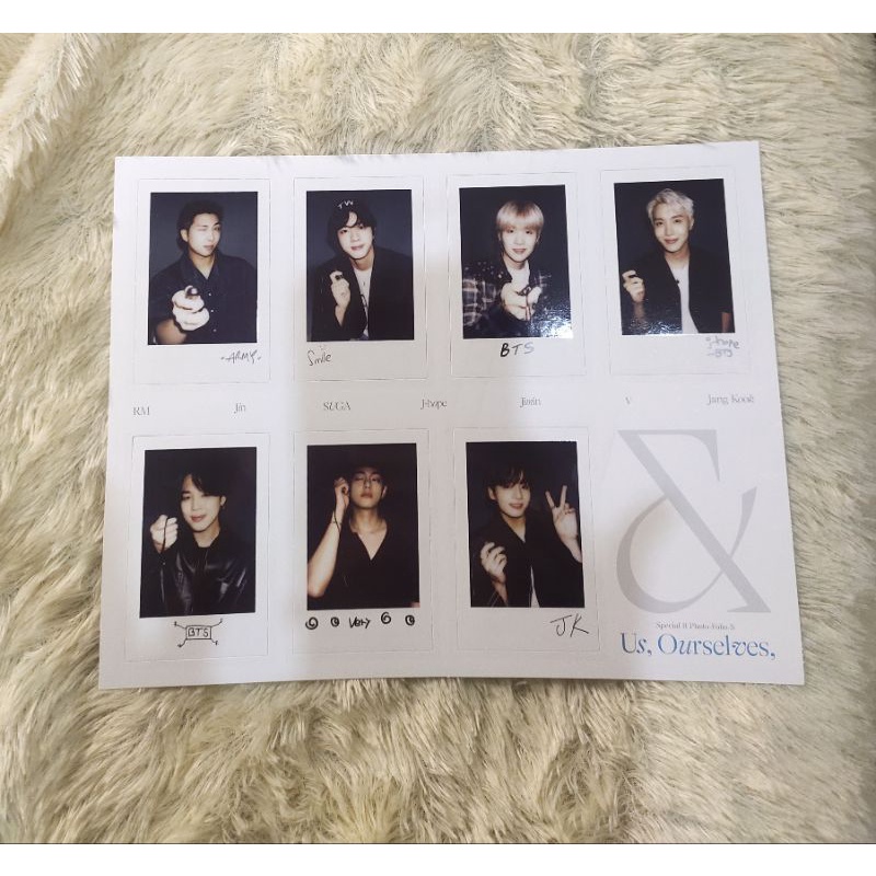 READY - PHOTOCARD INSTAN BTS / BTS ITEM PHOTO FOLIO WE / PHOTOCARD BTS JIMIN SUGA V TAEHYUNG JK SEOK