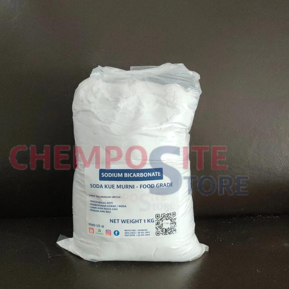 

ㆁ Soda Kue - Baking soda - sodium Bicarbonate - sobi food grade kemasan 1 kg ㆆ