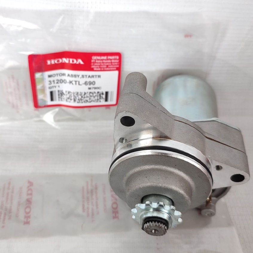 DINAMO MOTOR ASSY STARTER SUPRA FIT NEW 31200-KTL-690