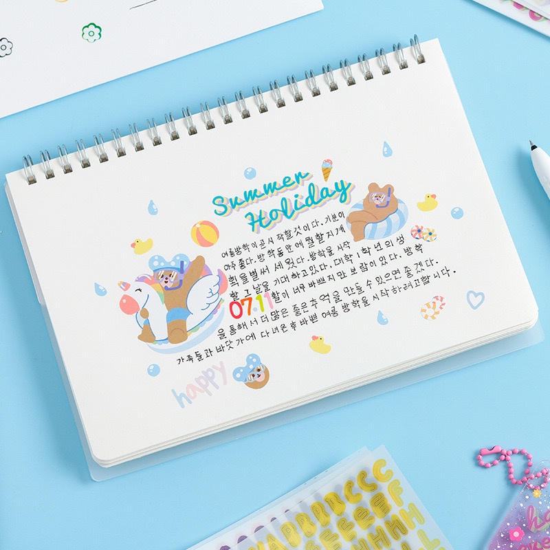 [kstuffind] Set Sticker Gradasi Huruf Angka Deco Gradien Korea Dekorasi Photocard Lucu Warna Warni Gradation Scrapbook DIY Aesthetic Toplader Decoration Journal Jurnal Stiker PC Koleksi Murah Gemas Deco