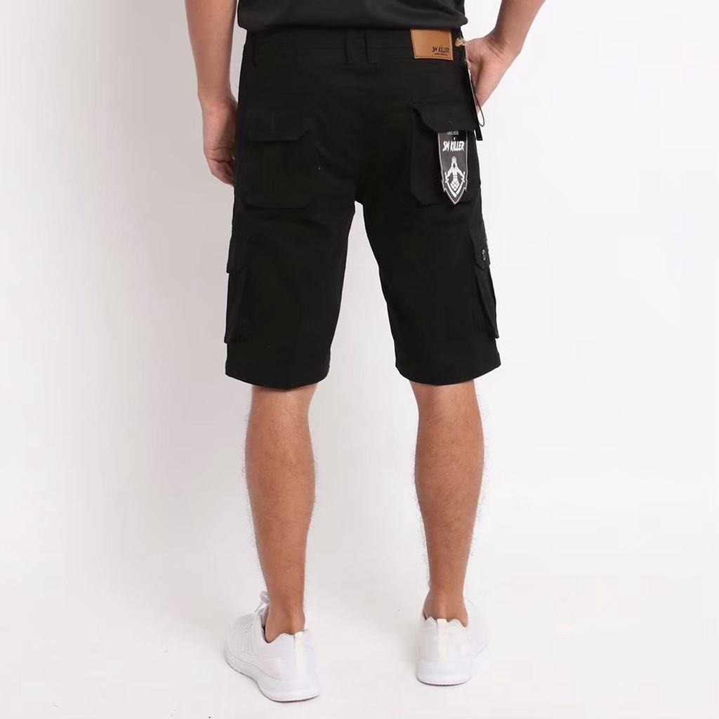 Celana Pendek Celana Cargo pendek Short Pants pria Celana celana PDL pendek Killer warna mocca seri art SMCPD001