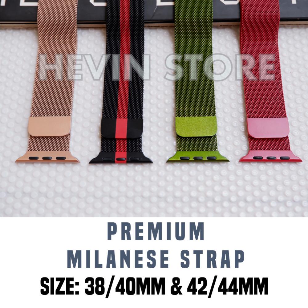 MILANESE PREMIUM STRAP FOR SMARTWATCH iOS SERIES 12345 SIZE 40MM &amp;  44MM