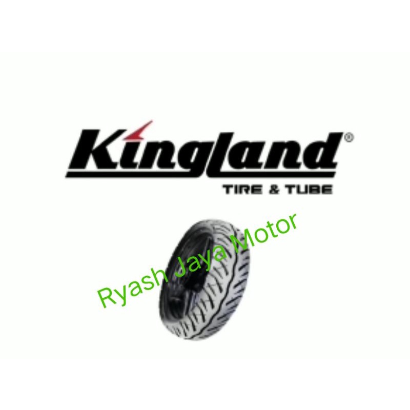 Ban tubeless paket Kingland 100/90-12 dan 110/90-12 for Scoopy esp donat/Freego/Vespa matic/dll sejenis